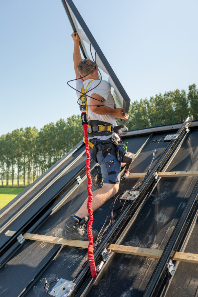 Zonnepanelen installatie